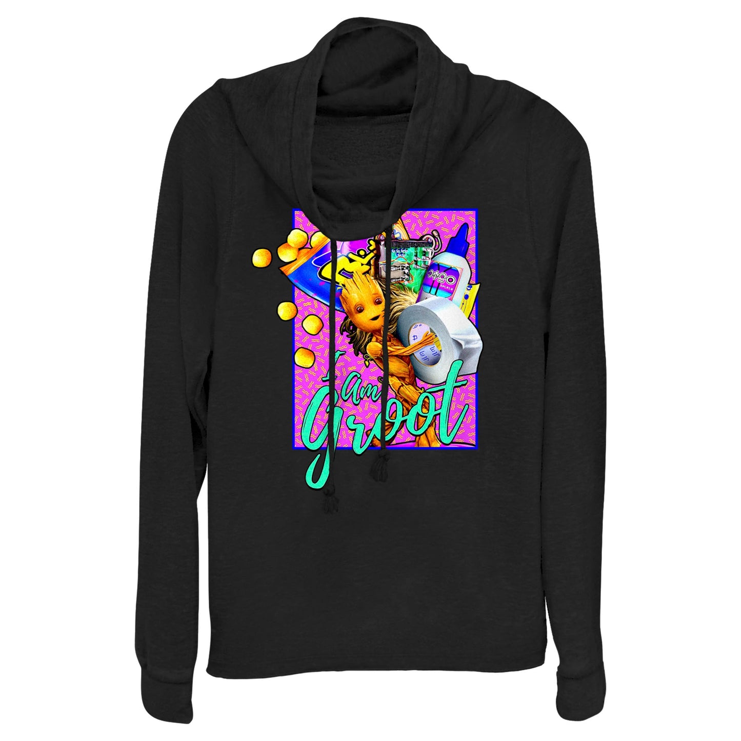 Marvel Rad Groot Junior's Cowl Neck