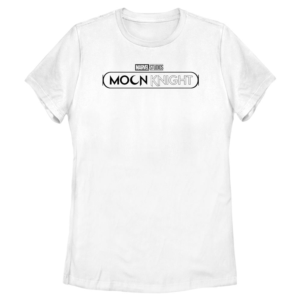 Marvel Moon Knight Black Logo Womens T Shirt