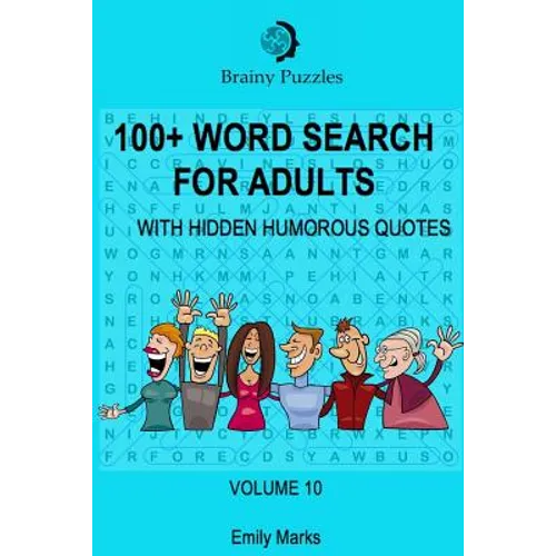 100+ Word Search for Adults: With Hidden Humorous Quotes