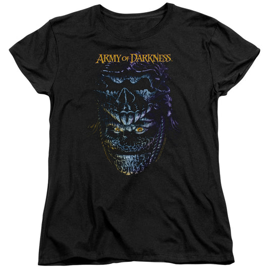 Army Of Darkness Evil Ash Womens T Shirt Black Officially Licensed