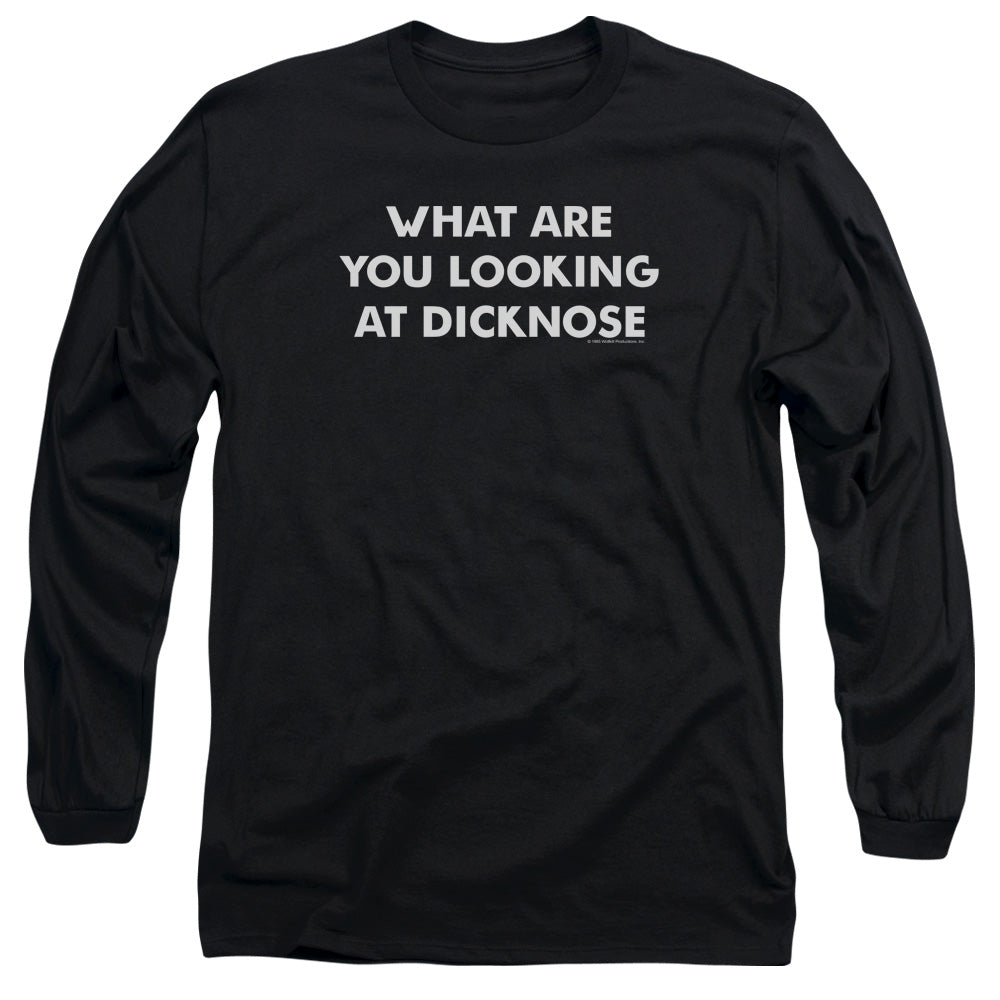 Teen Wolf Looking At Mens Long Sleeve Shirt Black Officially Licensed