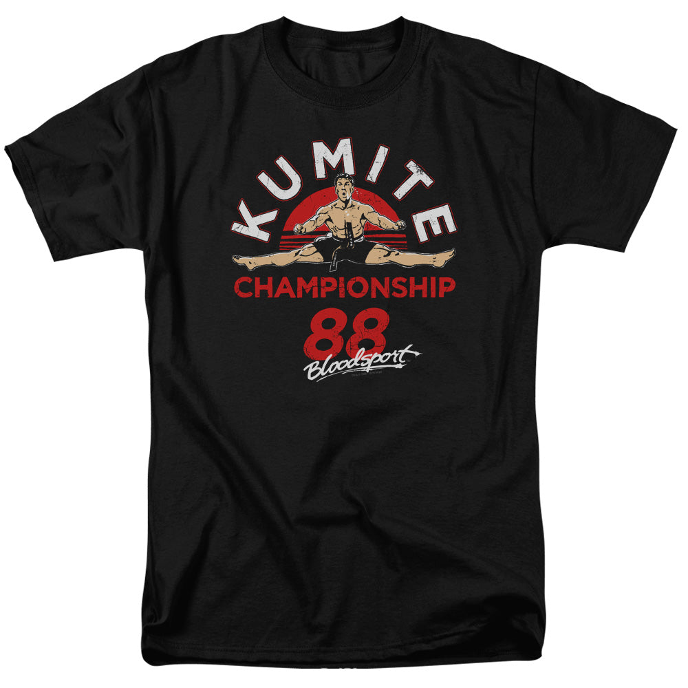Bloodsport Championship 88 Mens T Shirt Black Officially Licensed