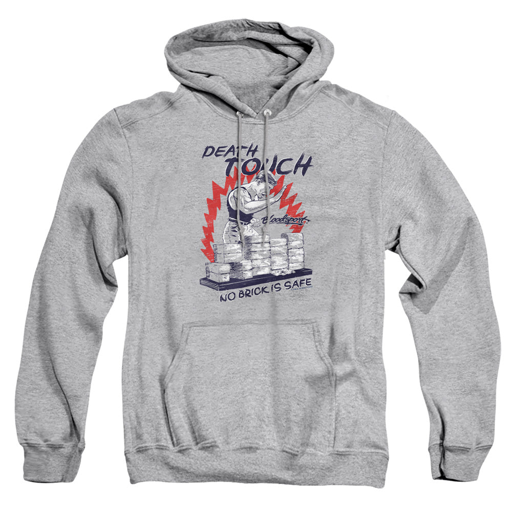 Bloodsport Death Touch Mens Hoodie Athletic Heather Officially Licensed