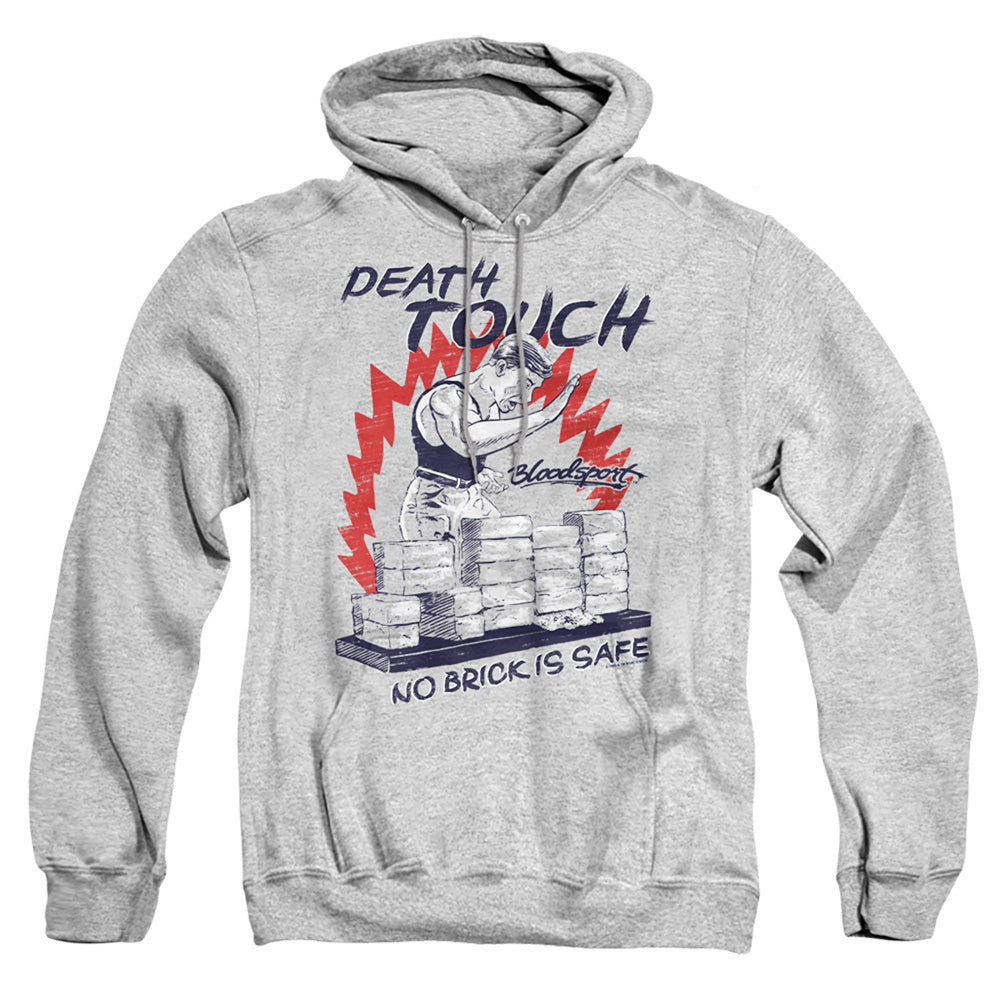 Bloodsport Death Touch Mens Hoodie Athletic Heather Officially Licensed