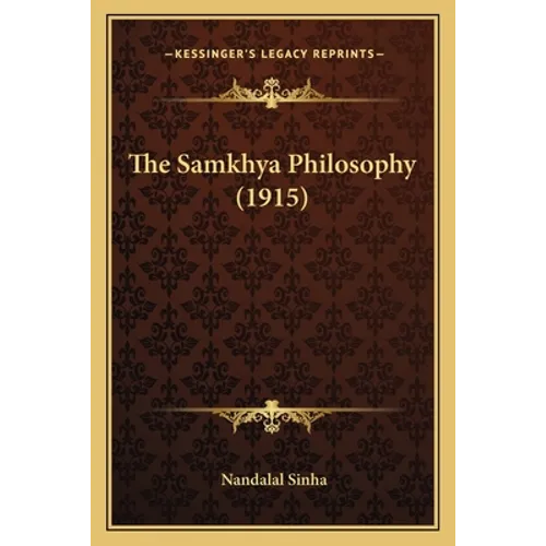 The Samkhya Philosophy (1915)