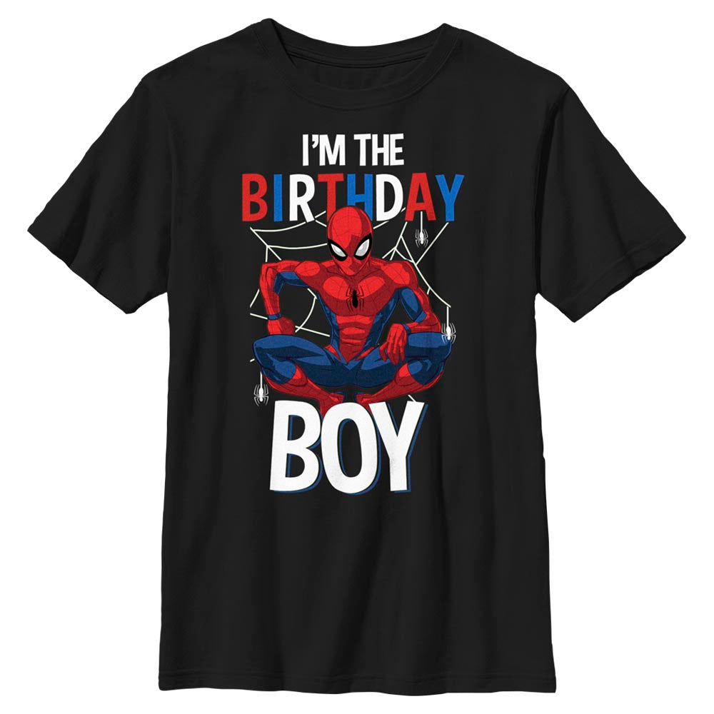 Marvel I'm the Birthday Boy Boys Kids T Shirt