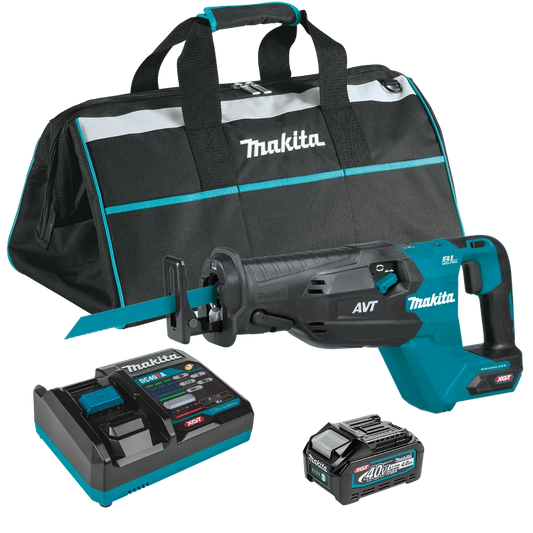 Makita GRJ02M1 40V max XGT® Brushless Cordless AVT® Orbital Recipro Saw Kit (4.0Ah)