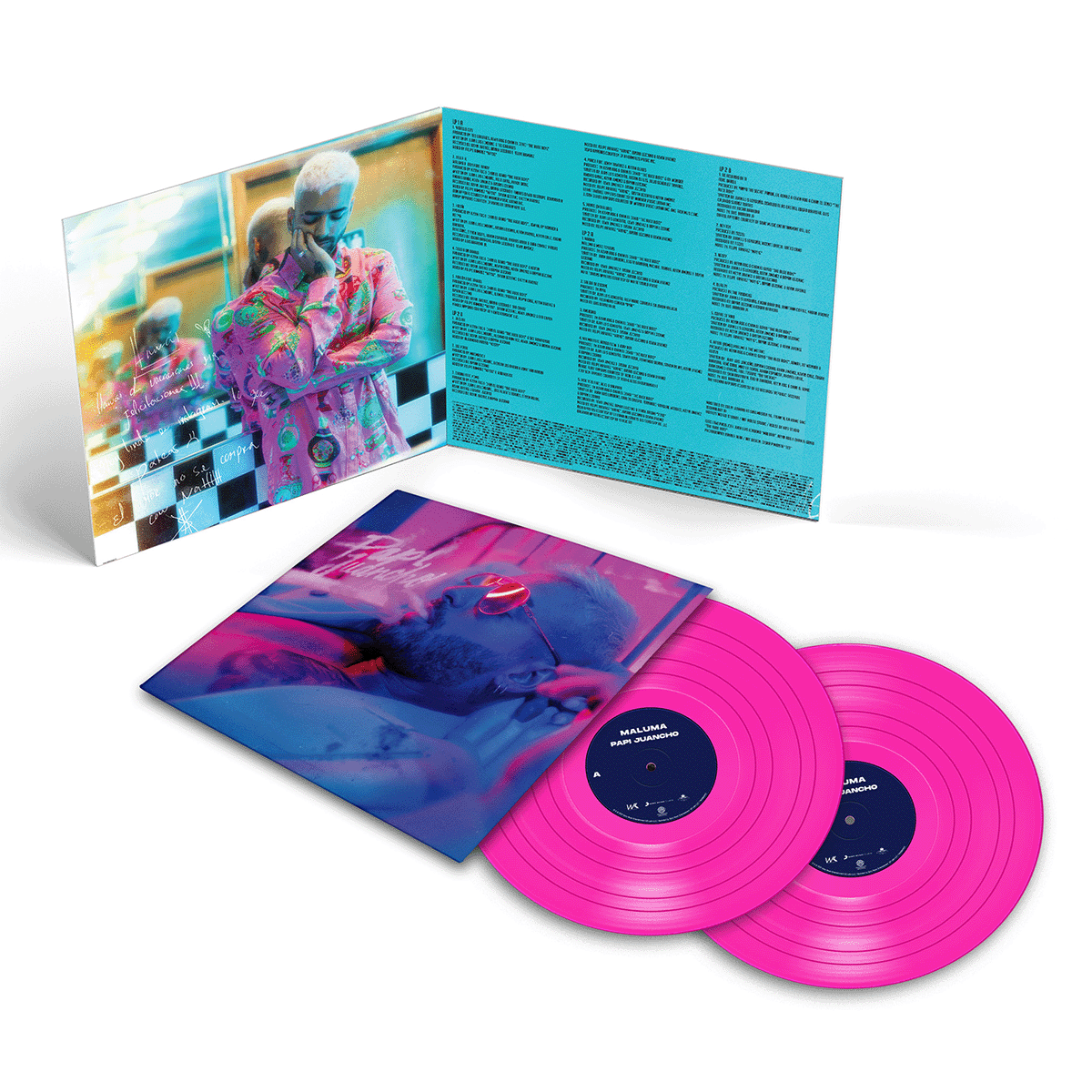 Maluma - PAPI JUANCHO Pink Vinyl 2LP