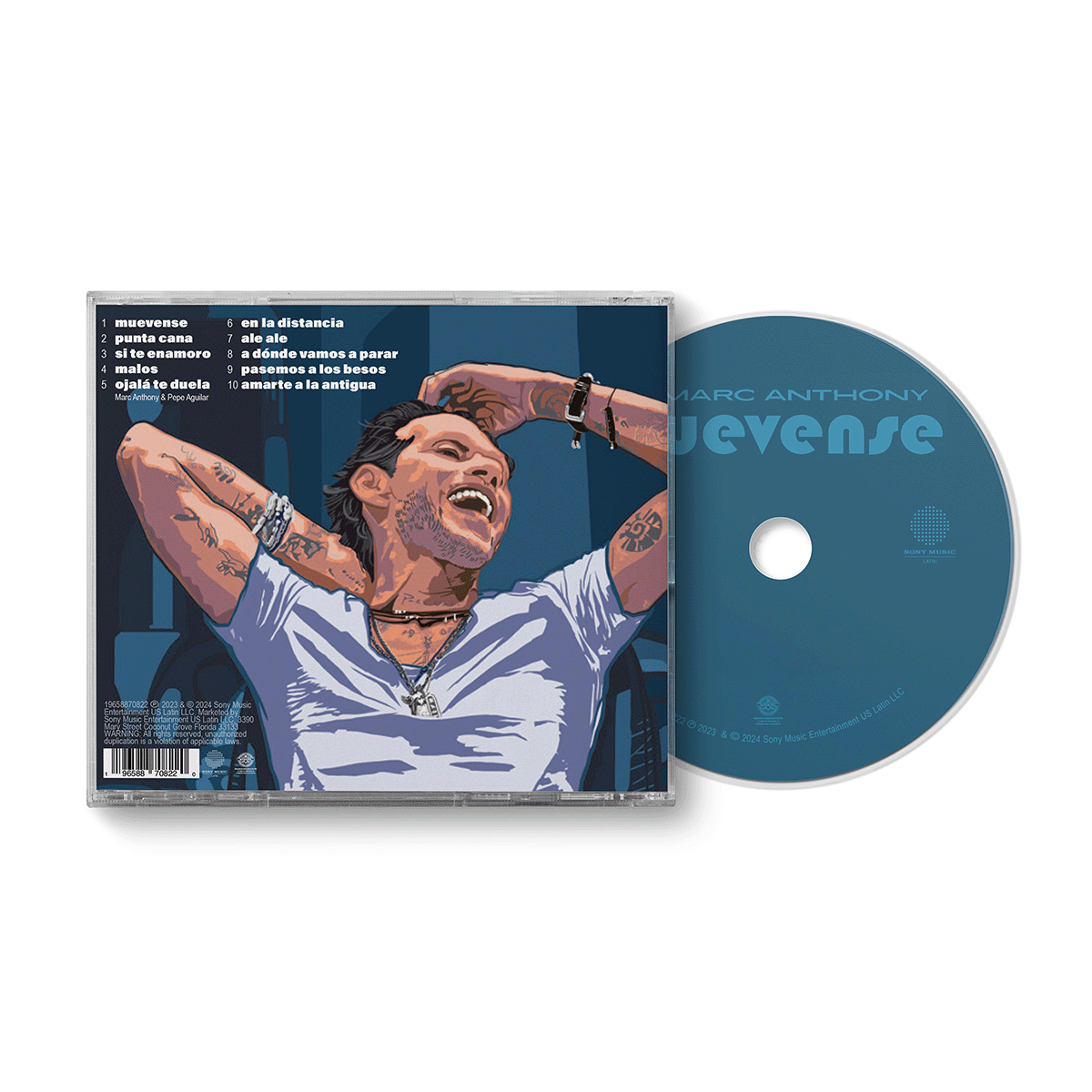 Marc Anthony - Muevense CD