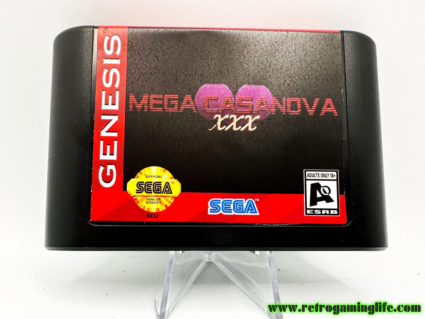 💋 Mega Casanova XXX (Sega Genesis Reproduction Cartridge)
