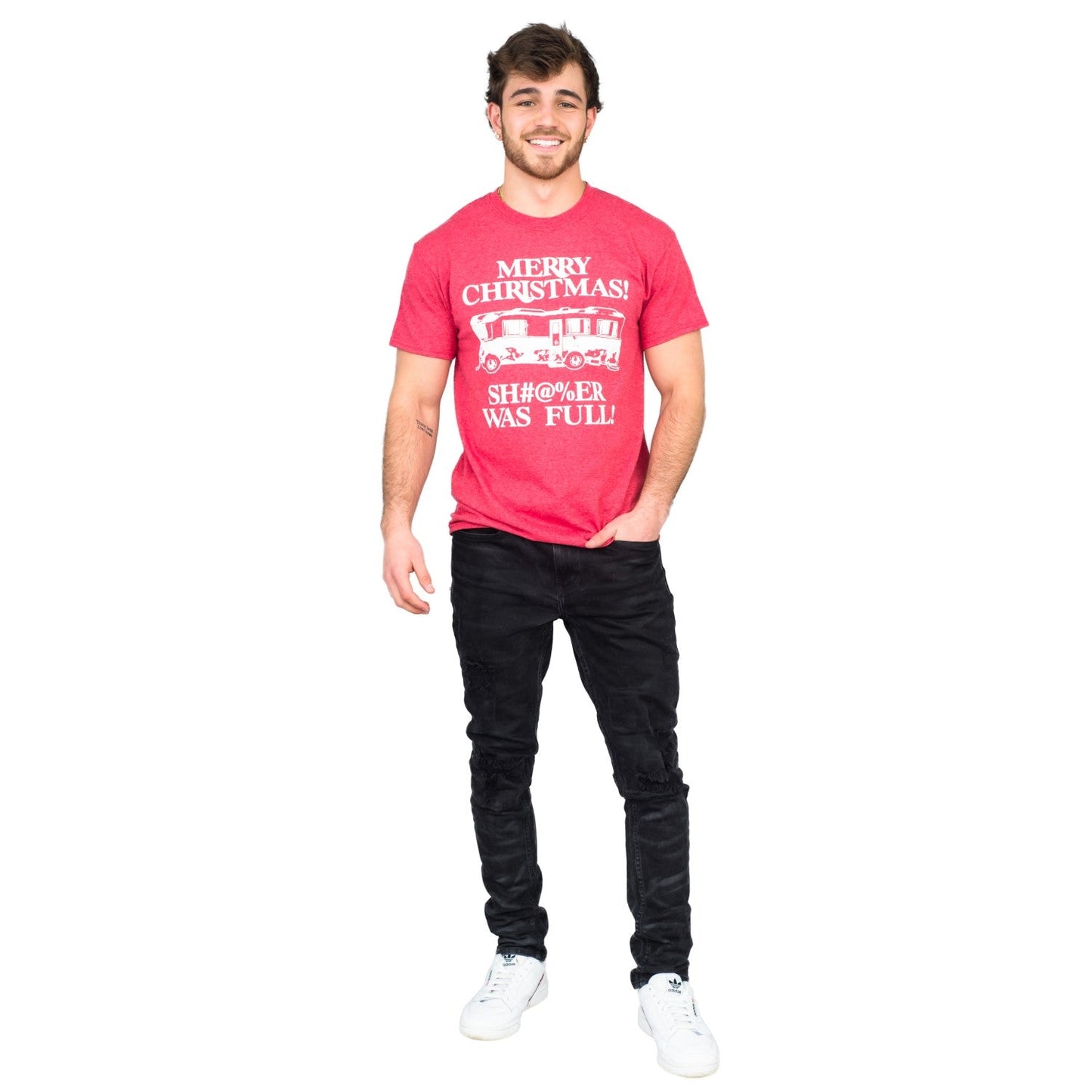 Merry Christmas  Bathroom Was Full Griswolds Adult T-shirt
