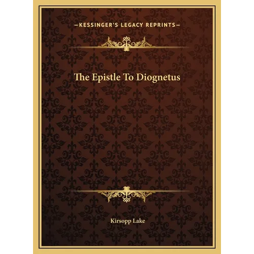 The Epistle To Diognetus