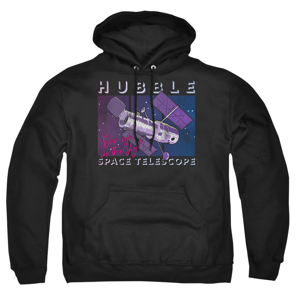 Nasa Eye In The Sky Mens Hoodie Black Officially Licensed