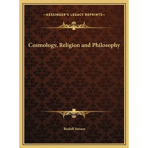 Cosmology, Religion and Philosophy