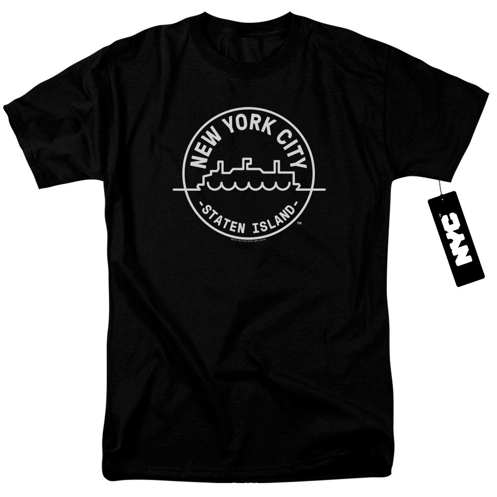 New York City See Nyc Staten Island Mens T Shirt Black Officially Licensed