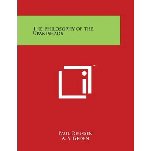 The Philosophy of the Upanishads - Paperback