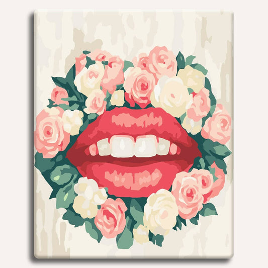 Spring Kiss - Paint By Numbers Kit