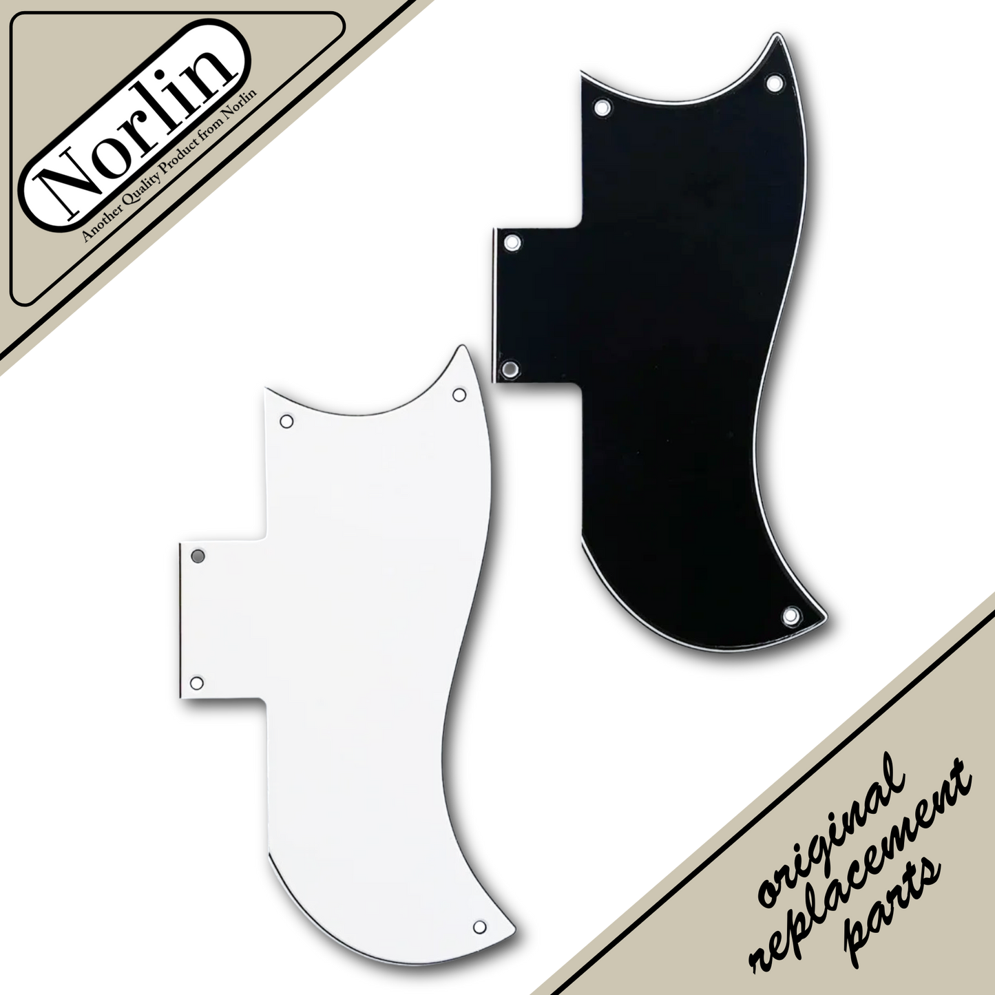 "Batwing" Pickguard for Gibson® SG® Guitars