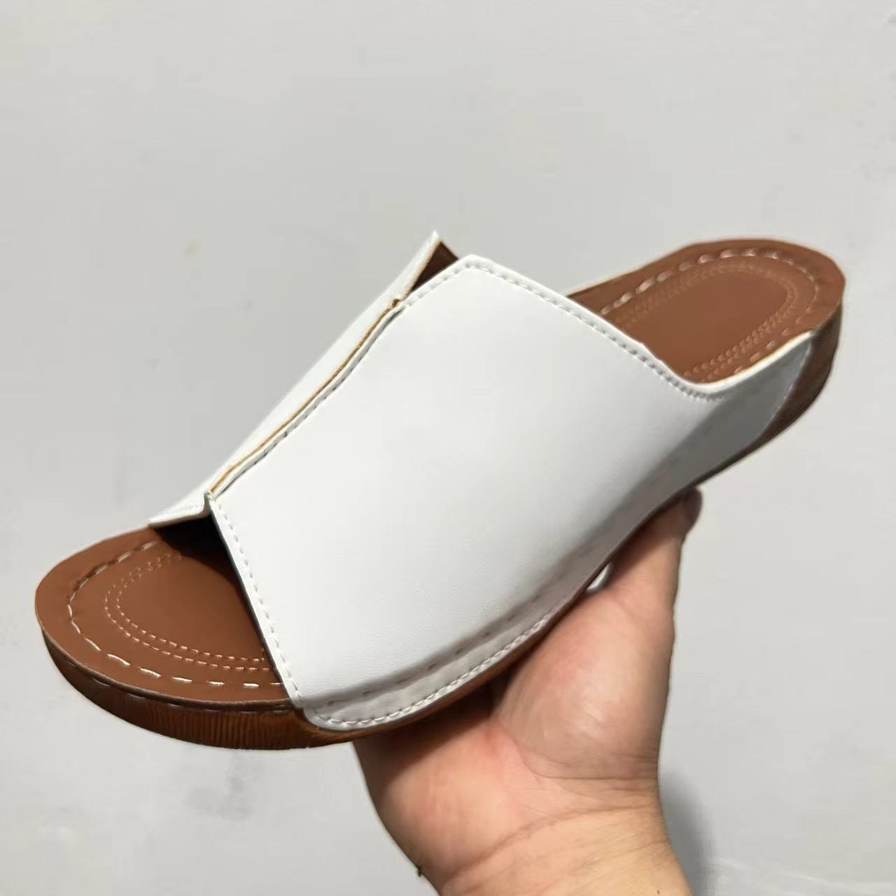 Women's Lightweight Platform Wedge Slippers