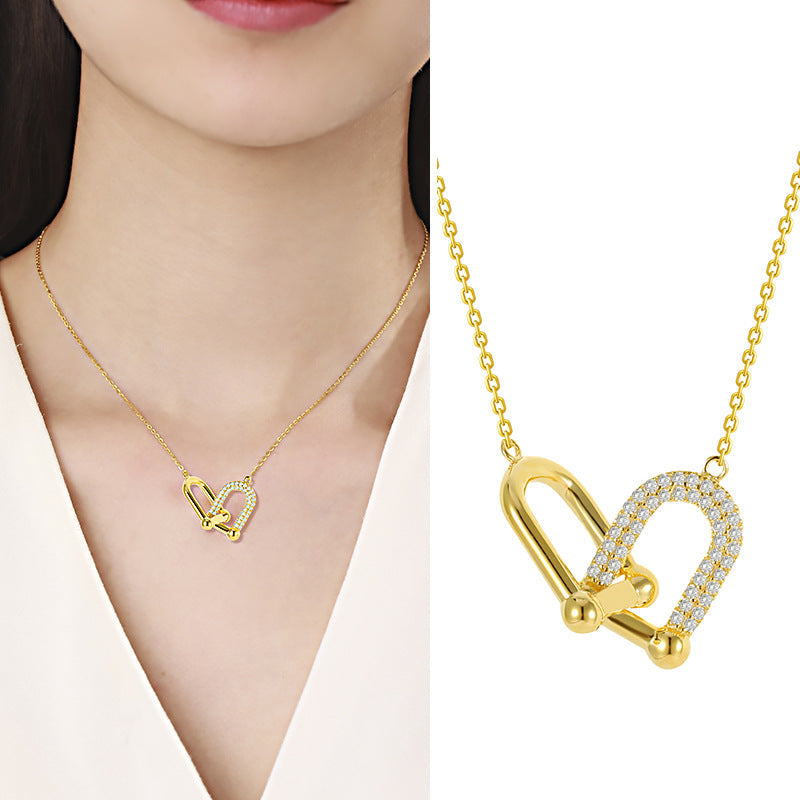 Internet Celebrity Vachette Clasp Necklace