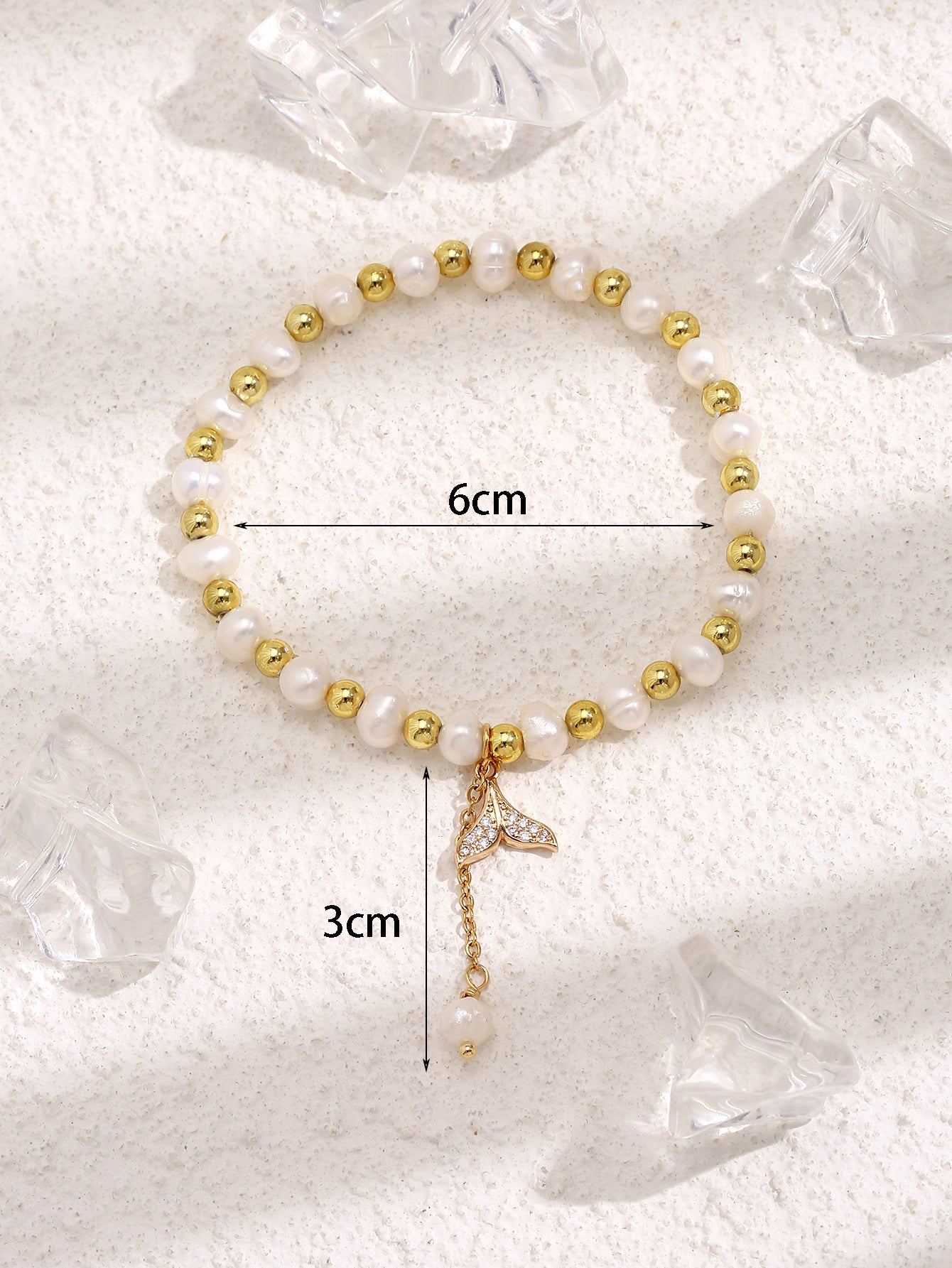 Retro Freshwater Pearl Pull Bracelet