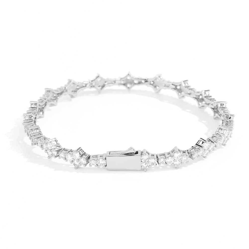 Hip Hop Zircon Tennis Bracelet