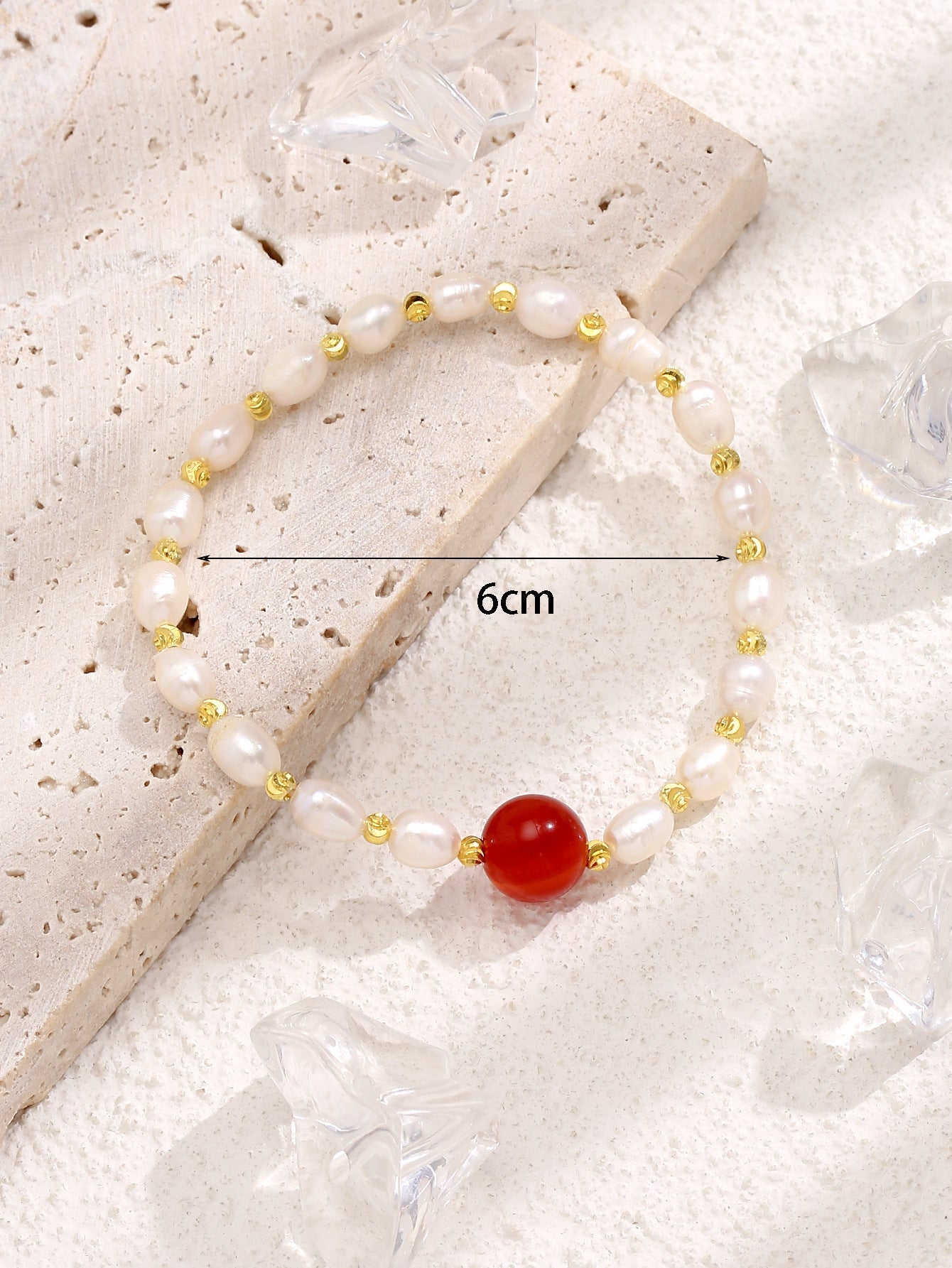 Retro Freshwater Pearl Pull Bracelet