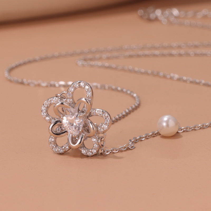 2024 New 925 Sterling Silver SUNFLOWER Necklace