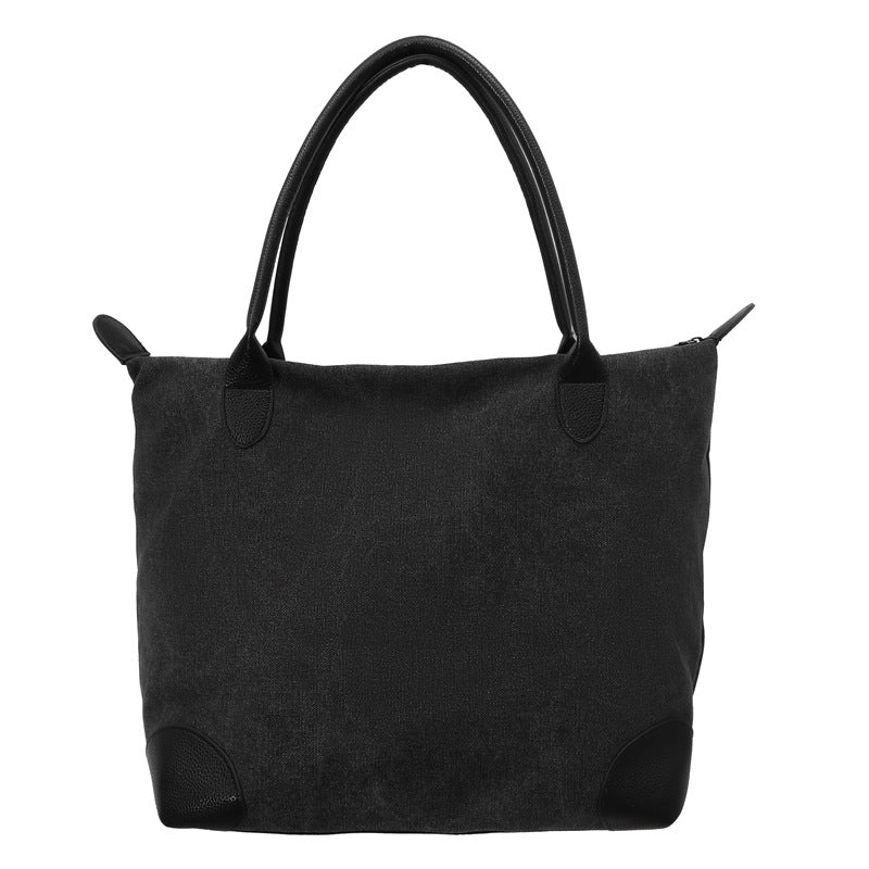 One-shoulder Large Capacity Canvas Travel Bag