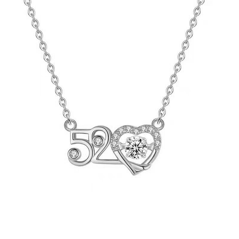 520 Beating Heart Pendant Necklace