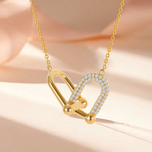 Internet Celebrity Vachette Clasp Necklace