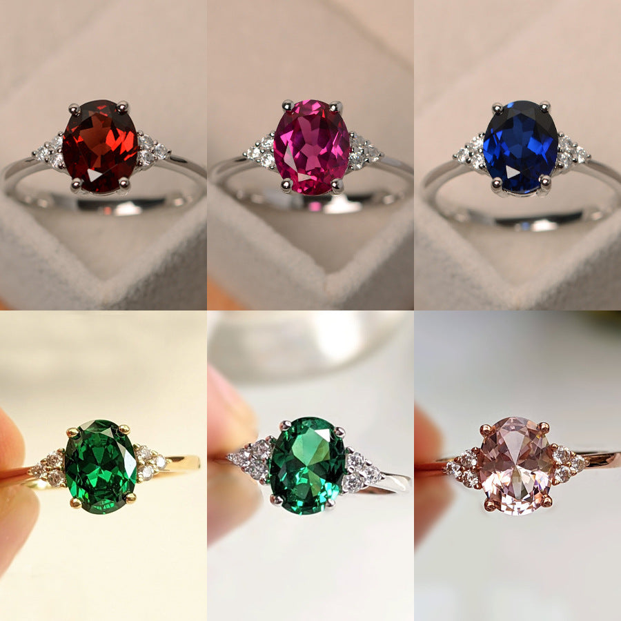 Fashion Geometry Pattern Ring For Women Wedding