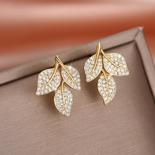 Leaf-shaped Earrings