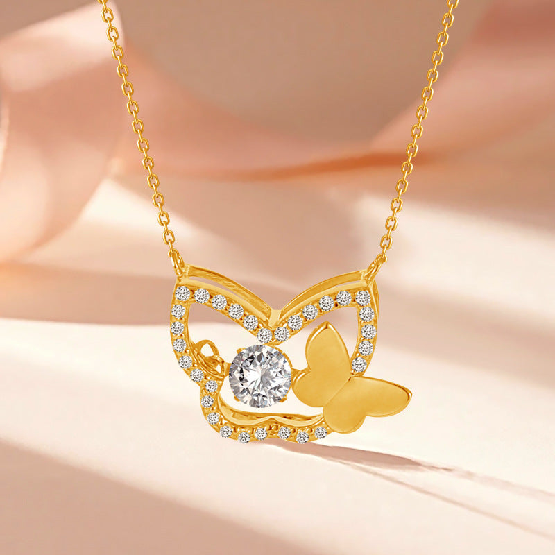 925 Sterling Silver Butterfly Necklace