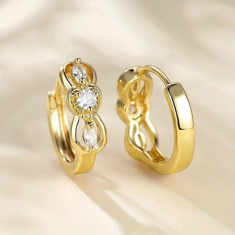 Zircon Geometry Earrings