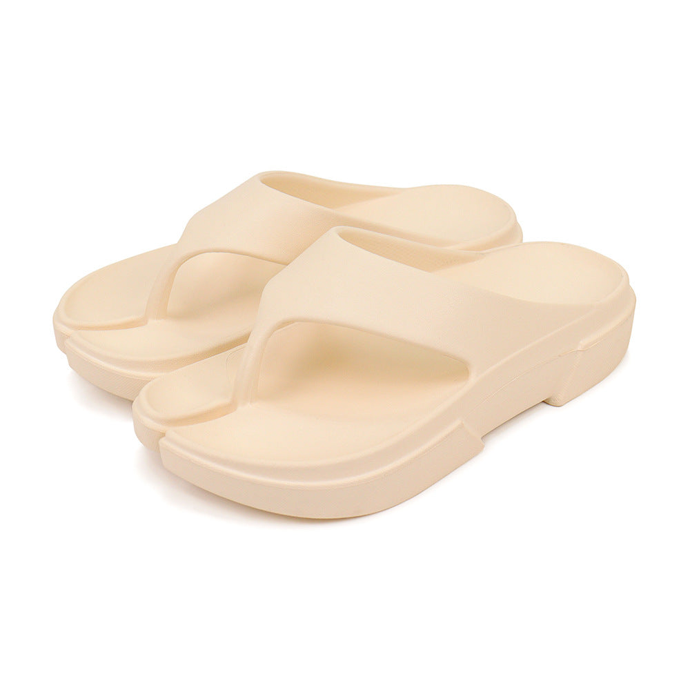 Horseshoe Flip-Flops Thick-Soled Comfort