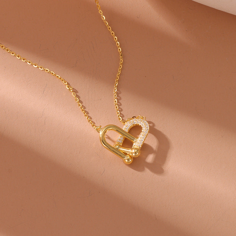 Internet Celebrity Vachette Clasp Necklace