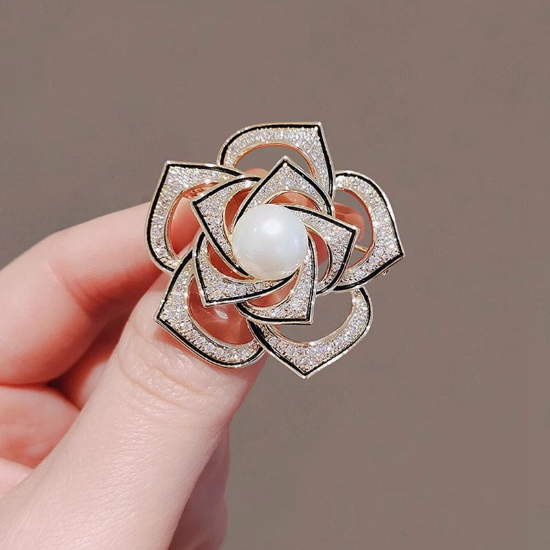 Classic Camellia Brooch