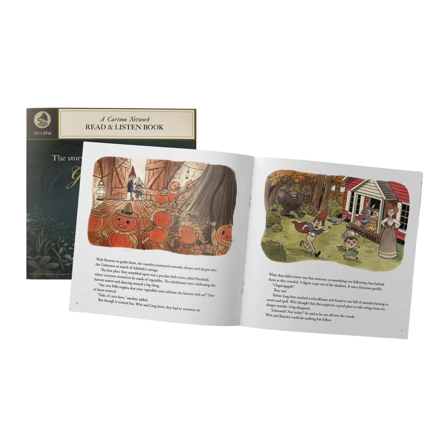 Over the Garden Wall Read and Listen Book