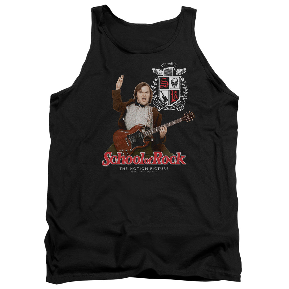 School Of Rock The Teacher Is In Mens Tank Top Shirt Black Officially Licensed
