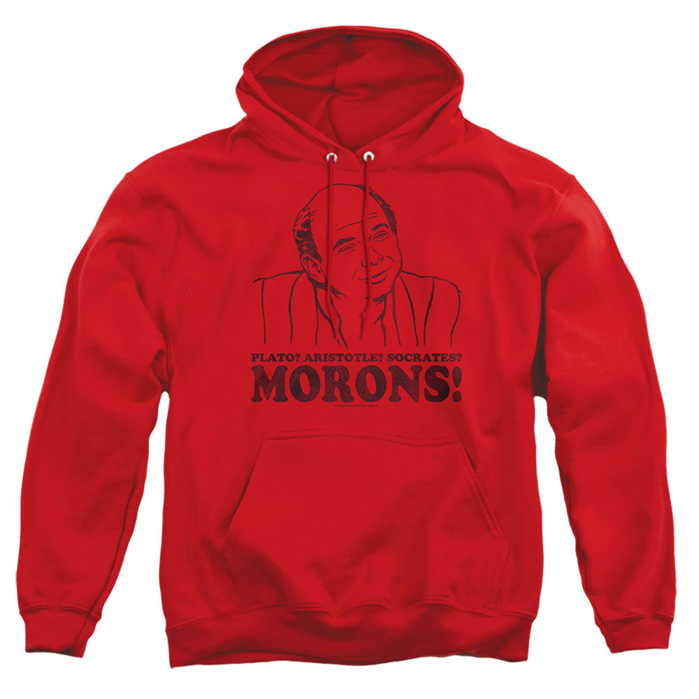 Princess Bride Morons Mens Hoodie Red Officially Licensed