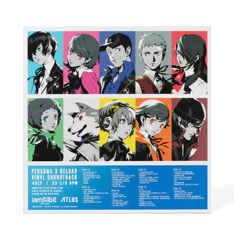 Persona 3 Reload 4xLP Vinyl Box Set