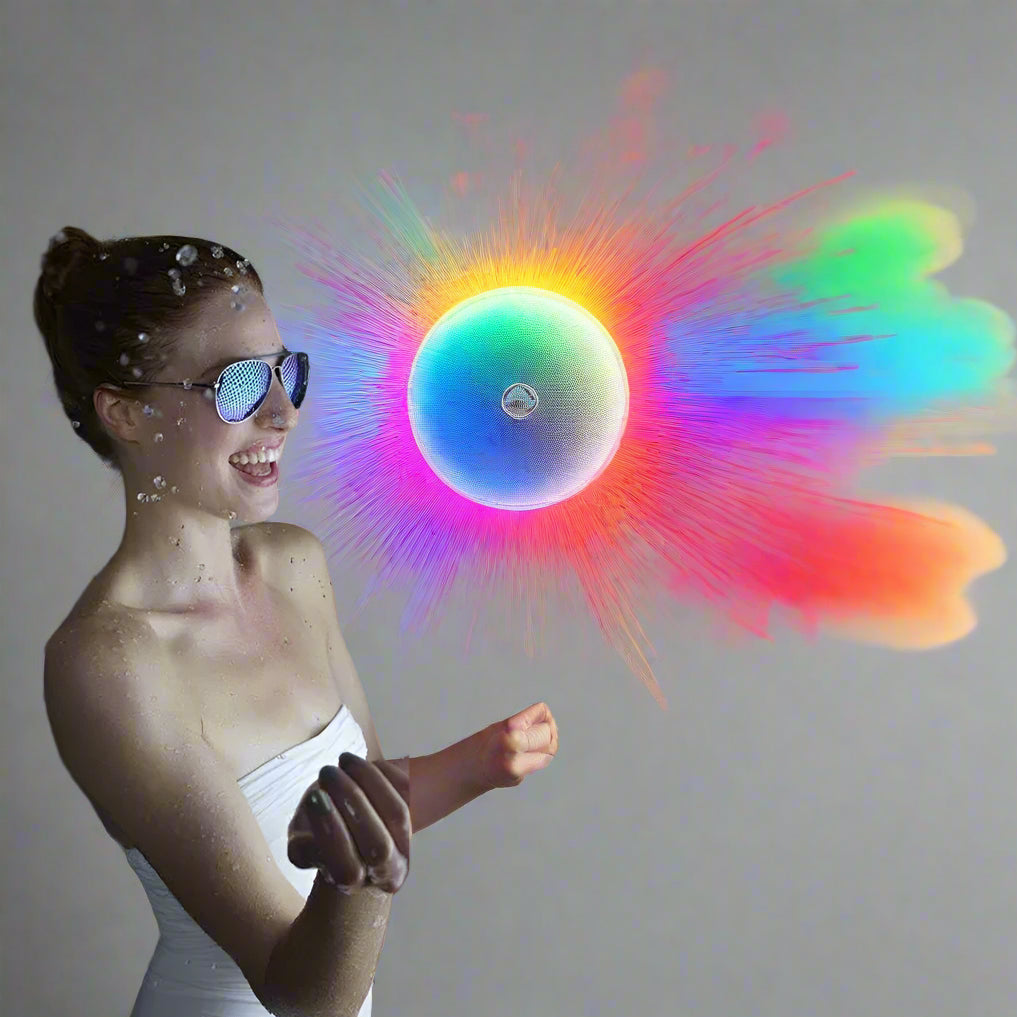 Portable Wireless Bluetooth Speaker LED IPX4 Waterproof Loudspeaker Outdoor Bathroom Large Suction Cup Mini Stereo Sound Box - THOOBO!