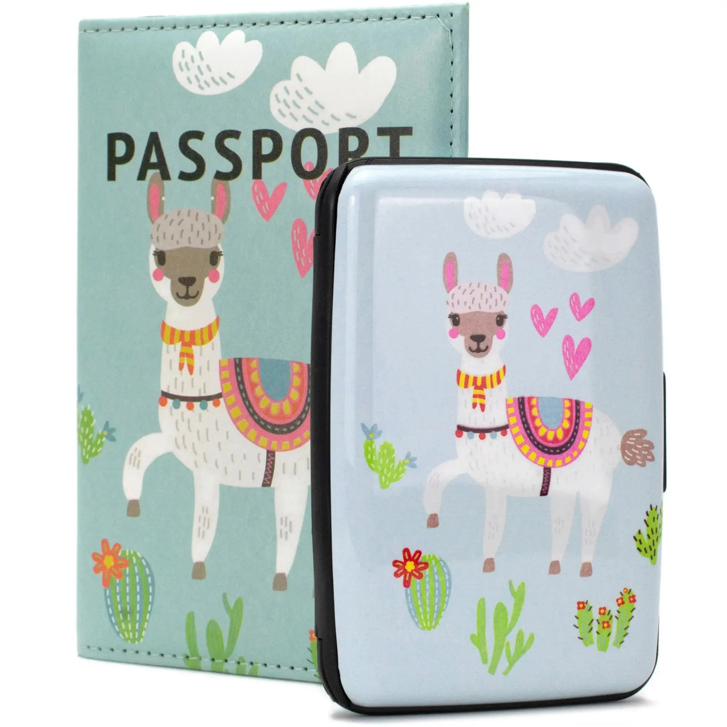 RFID Wallet & Passport Cover Set