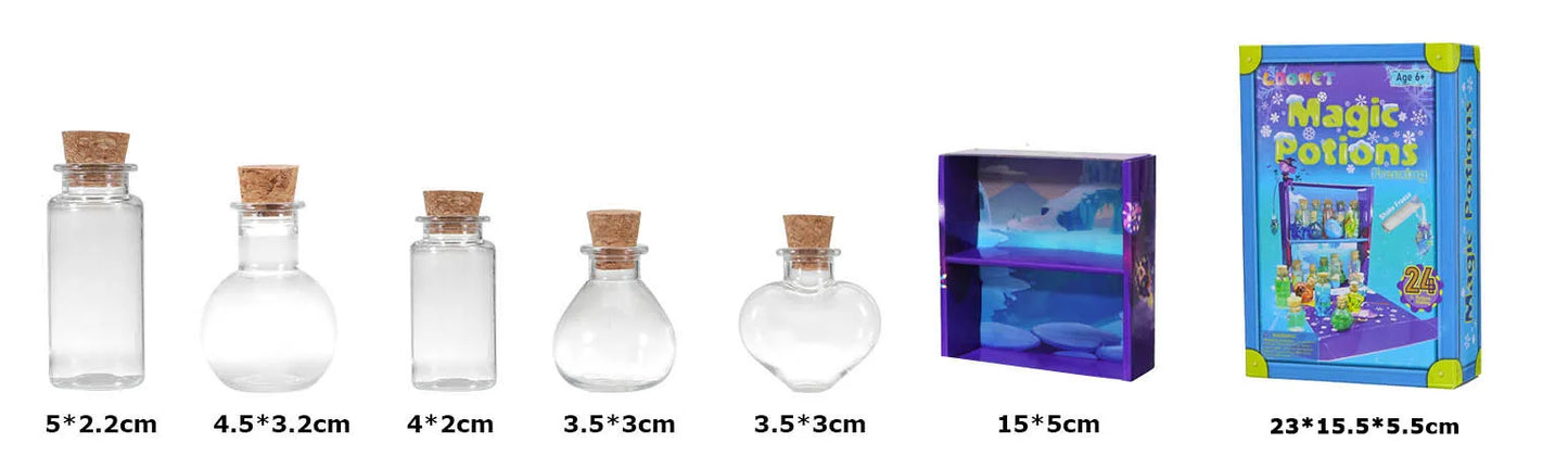 Witchlight WonderLab Potion Kit 🧪✨ — DIY Color-Changing Fairy & Horror Magic Craft Set for Halloween or Christmas