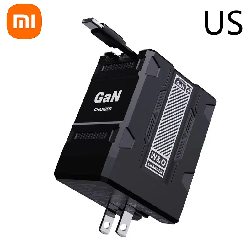 Xiaomi 120W GaN Super Charger with Retractable Cables – The Gift of Instant Power 🎄🔋