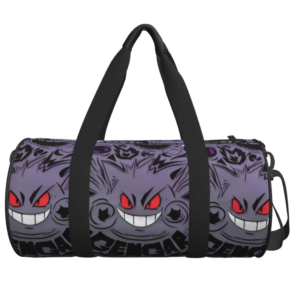 Gengar ShadowPack — Large Waterproof Pokémon Travel & Gym Duffle Bag for Hardcore Trainers