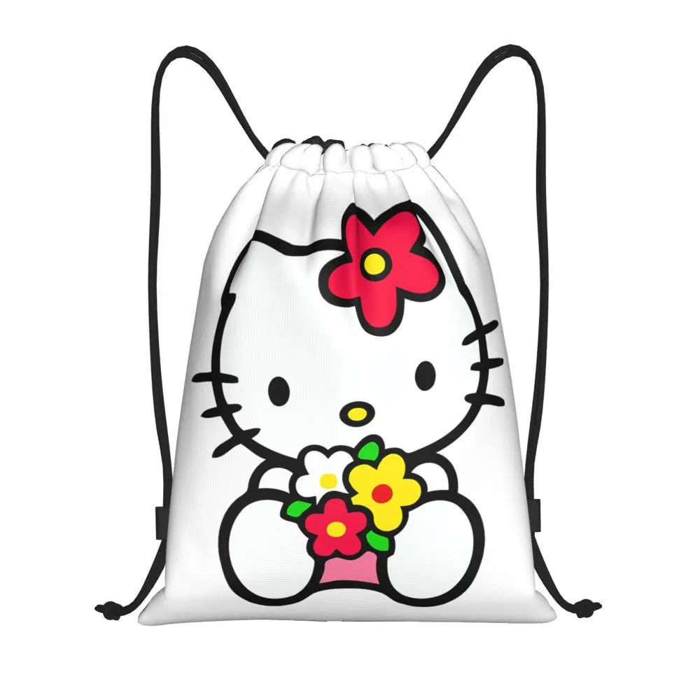 Hello Kitty Drawstring Backpack — Cute Strength, Daily Charm, Universal Smile