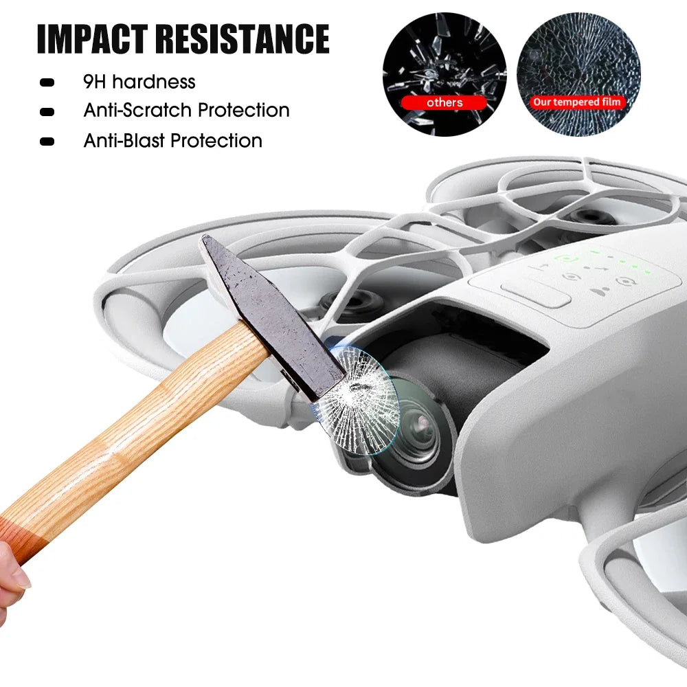 10/5/1PCS Tempered Glass Camera Lens Protectors for DJI Neo Drone Camera Anti-Scratch Lens Films for DJI Neo Drone Accessories
