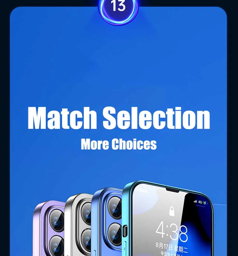 4PCS Tempered Glass for iPhone 11 12 13 14 15 Pro XR X XS Max Screen Protector on for iPhone 12 13 Mini 7 8 6 Plus SE Glass - THOOBO!